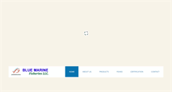Desktop Screenshot of bluemarinefisheries.com